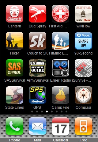 My Survival and Outdoor iPhone Apps