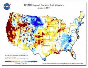 California Drought Map | Suburban Survival Blog