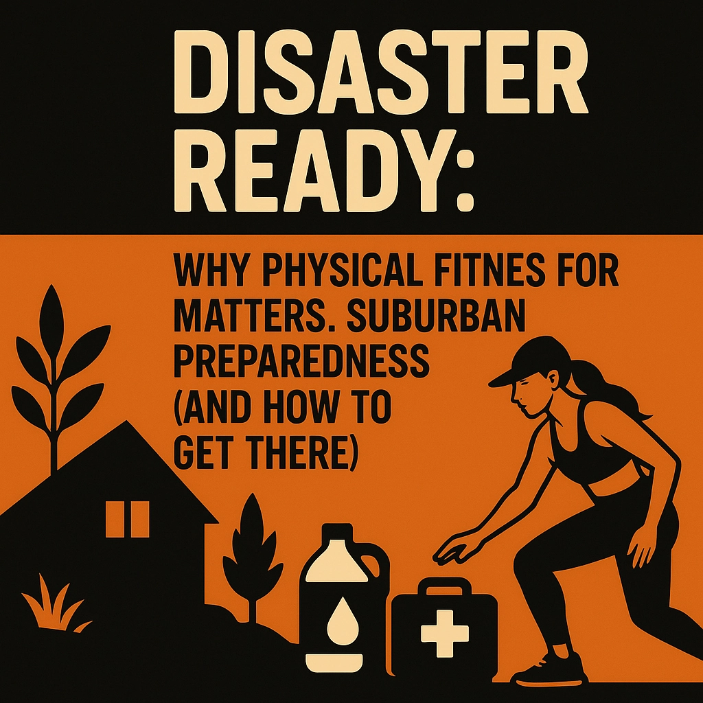 Why Physical Fitness Matters for Preparedness (and How to Get There) to Stay Disaster Ready | Suburban Survival Blog