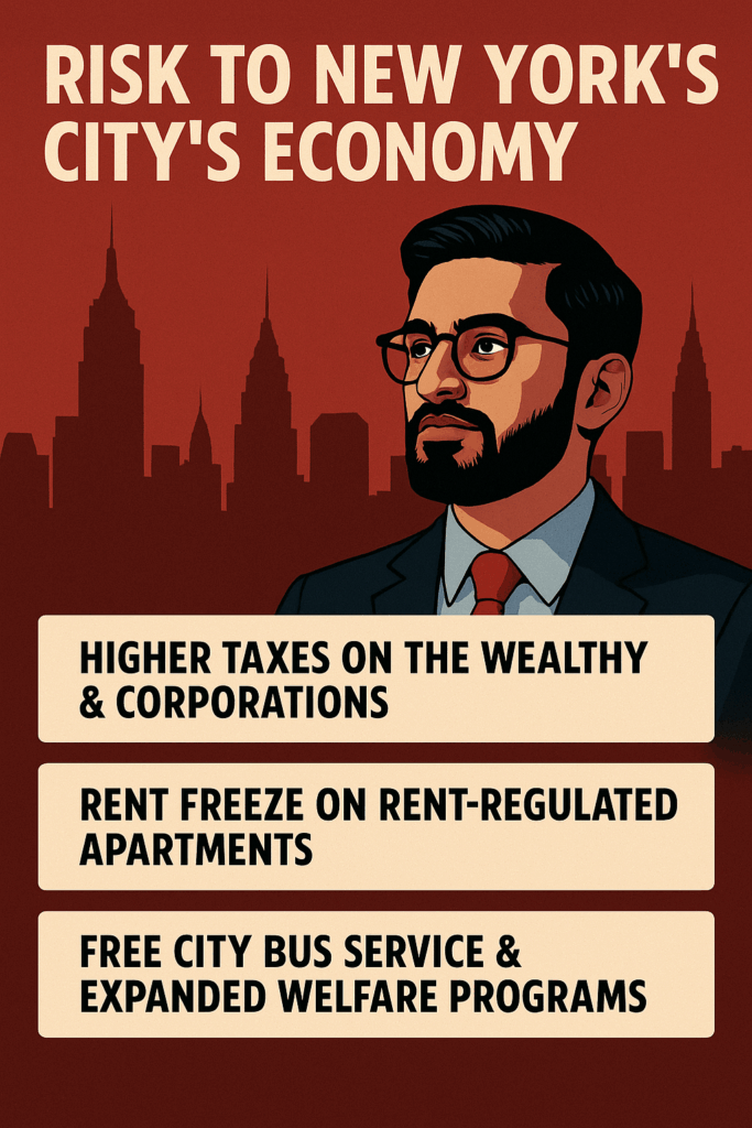 Zohran Mamdami, a Risk to New York City and the United States